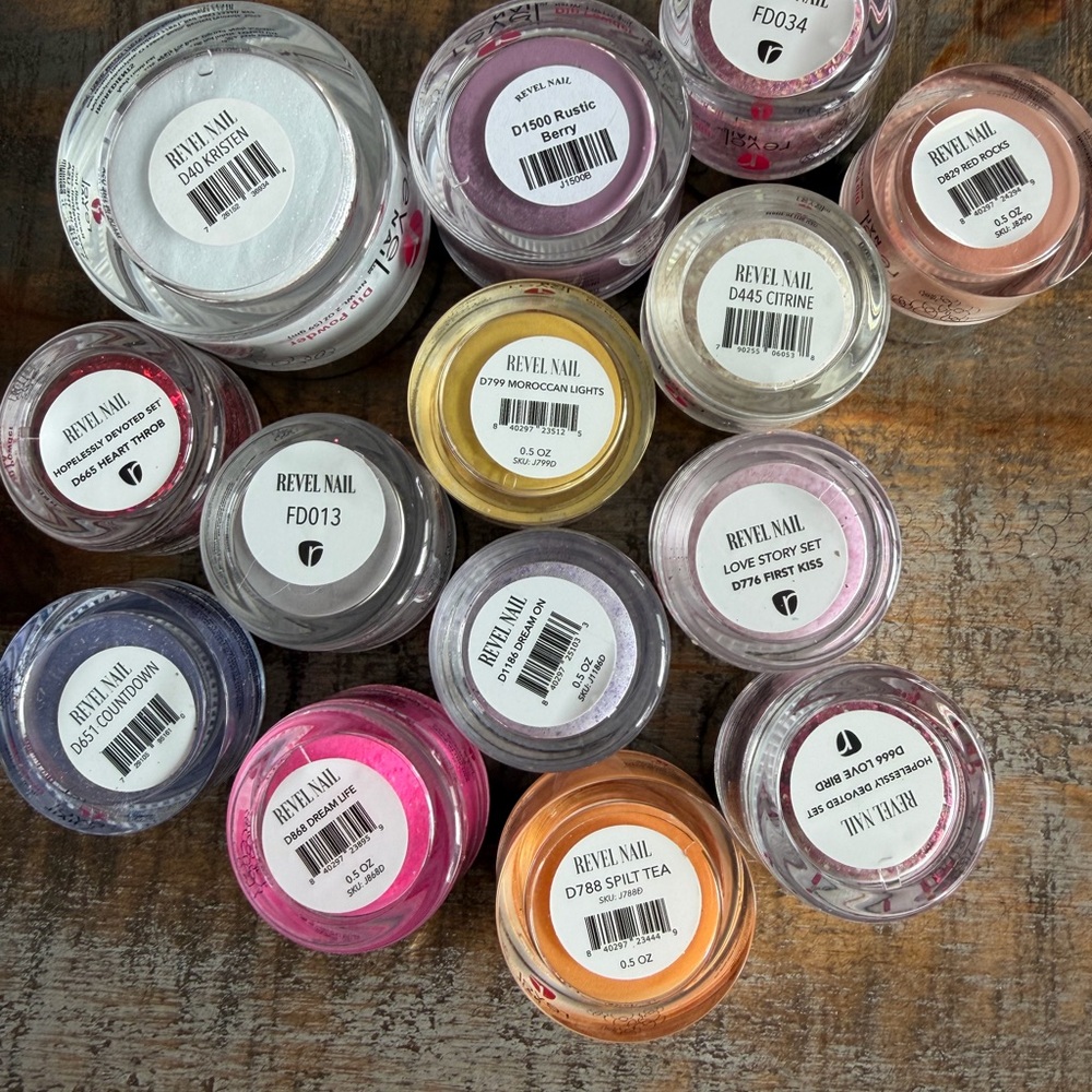 Revel Nail Dip Powder Collection 14 dips